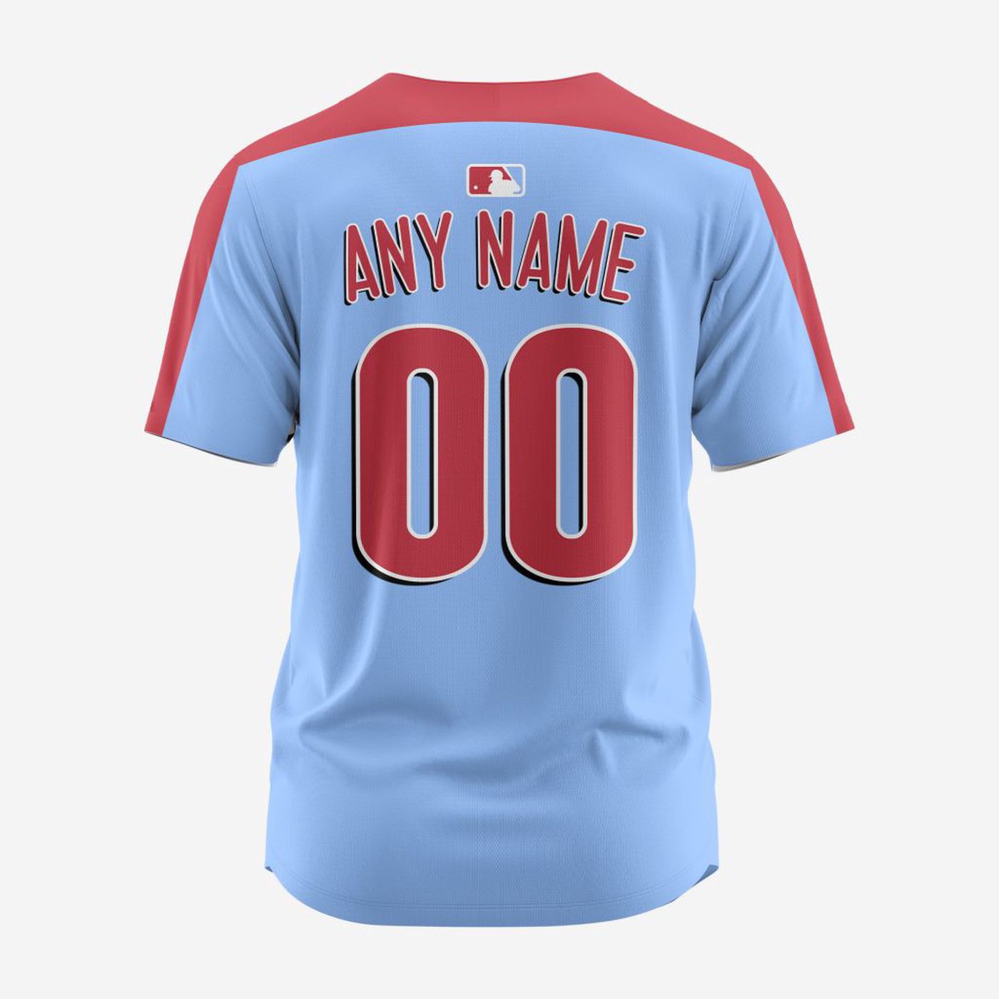 MLB Philadelphia Phillies Personalized Alternate Design Concept Baseball Jersey 2402 - Bafud baseball jersey product view 2