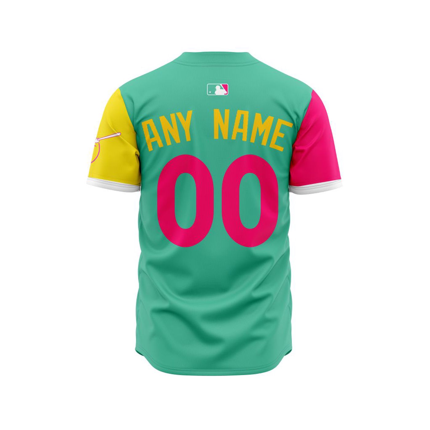 MLB San Diego Padres Personalized 2023 City Connect Design Baseball Jersey - Bafud baseball jersey product view 3
