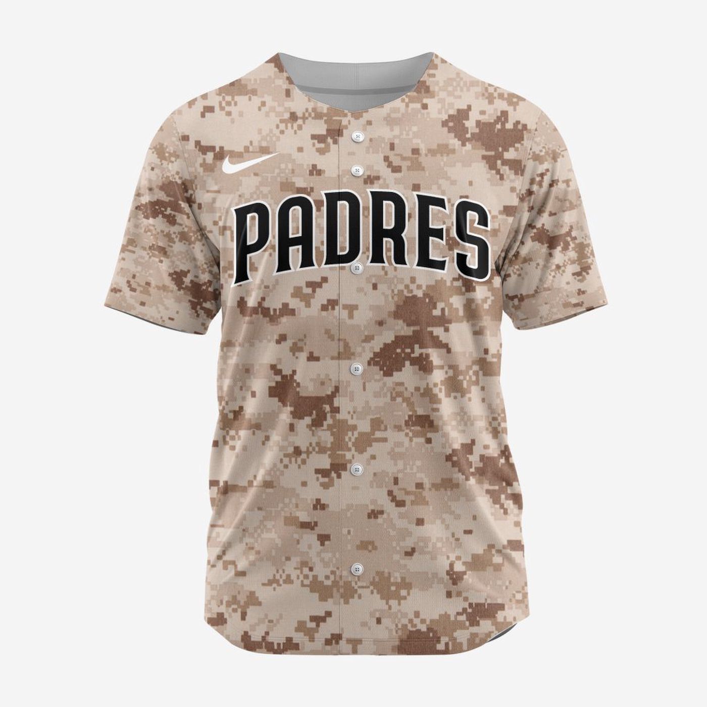 MLB San Diego Padres Personalized Alternate 02 Baseball Jersey - Bafud baseball jersey product view 3