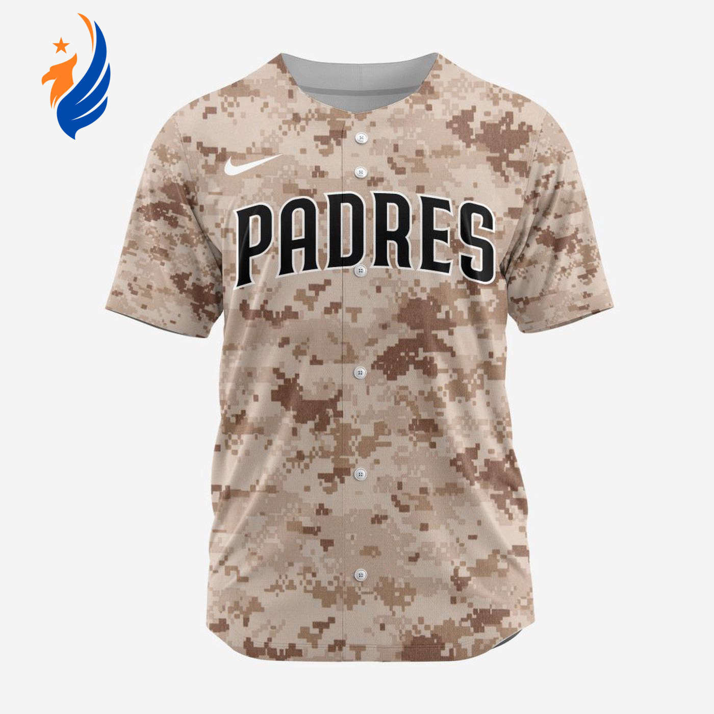 MLB San Diego Padres Personalized Alternate 02 Baseball Jersey - Bafud baseball jersey product view 1