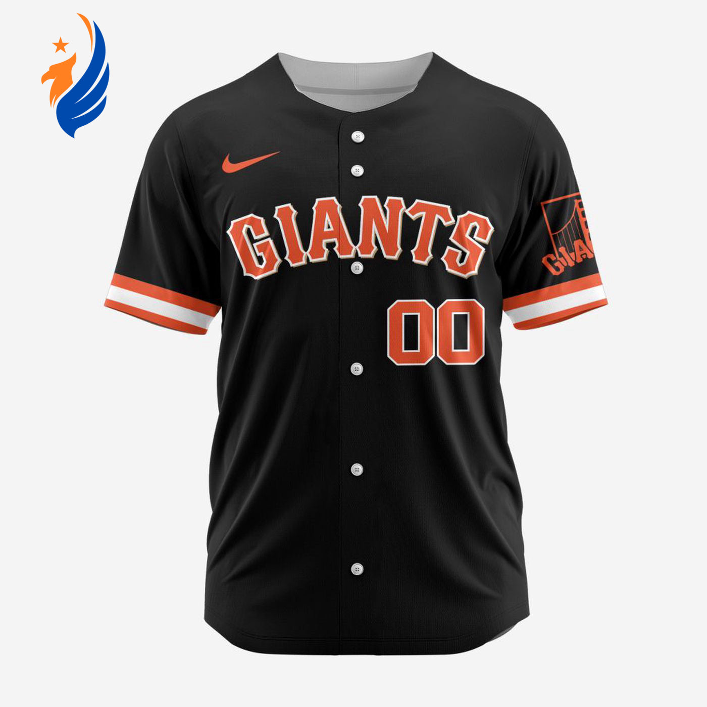 MLB San Francisco Giants Personalized Alternate Design Concept Baseball Jersey 2403 - Bafud baseball jersey product view 1
