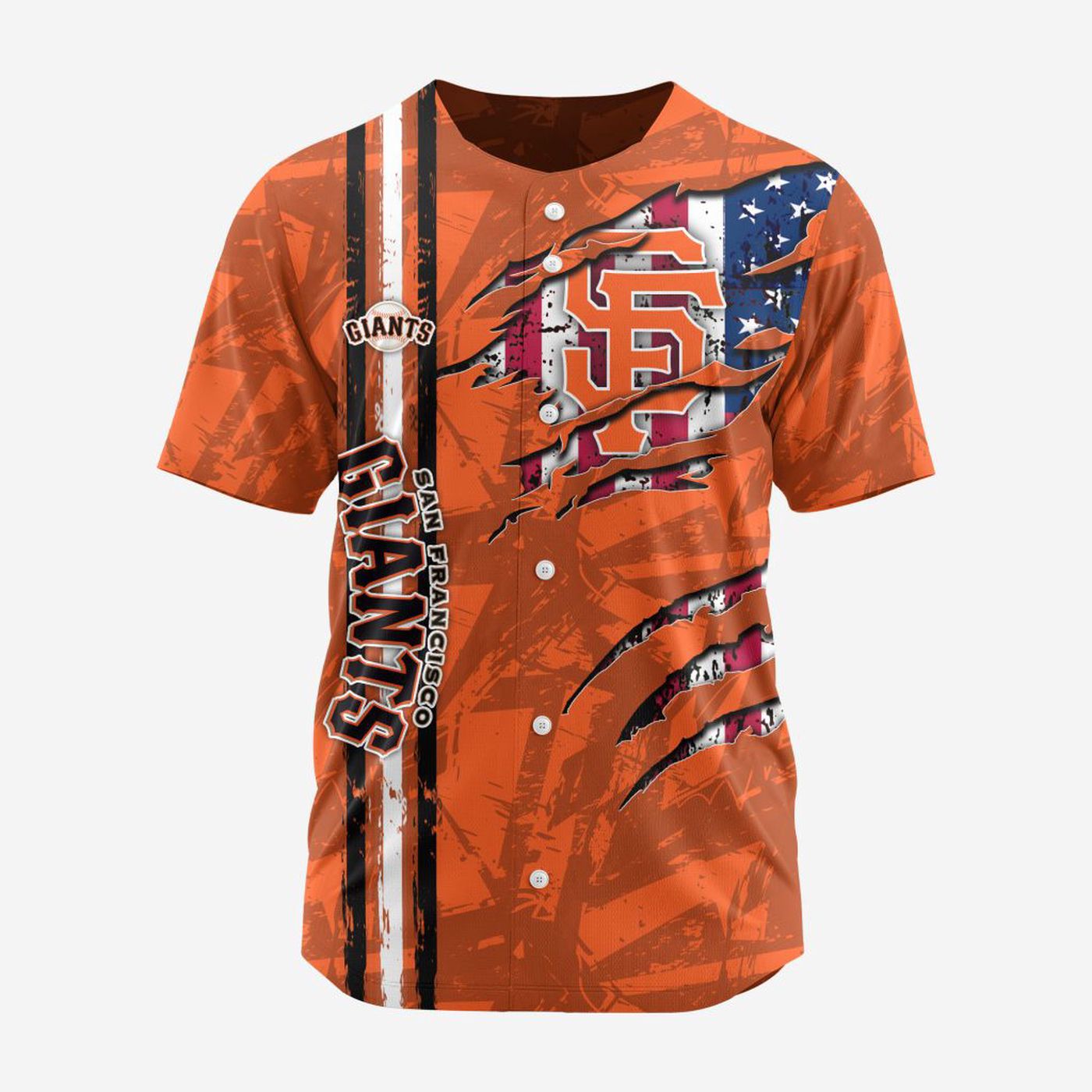 MLB San Francisco Giants Special Design Baseball Jersey Gift for Men Women - Bafud baseball jersey product view 3