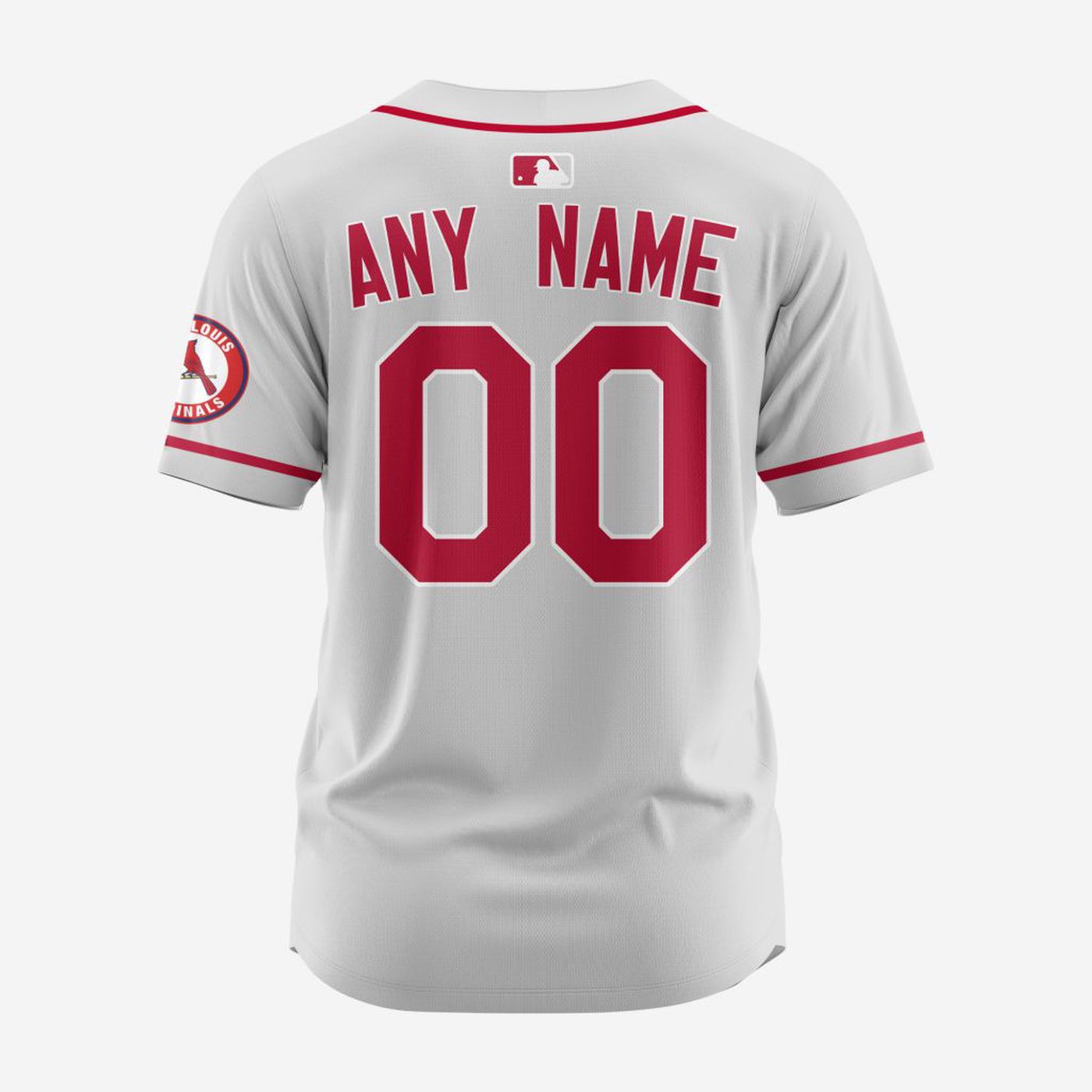 MLB St. Louis Cardinals Personalized Alternate Design Concept Baseball Jersey 2403 - Bafud baseball jersey product view 3