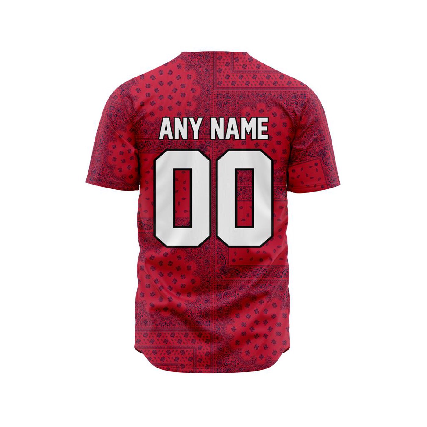 MLB St. Louis Cardinals Special Paisley Design Baseball Jersey Gift for Men Women - Bafud baseball jersey product view 2