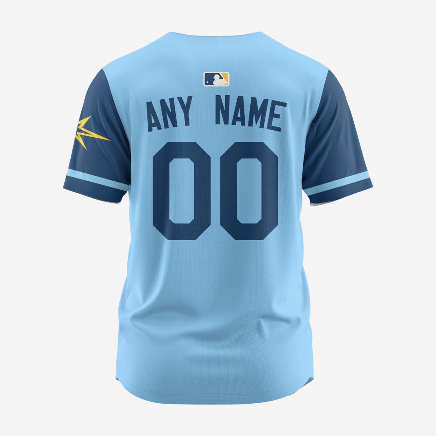 MLB Tampa Bay Rays Personalized Alternate Design Concept Baseball Jersey 2401 - Bafud baseball jersey product view 2