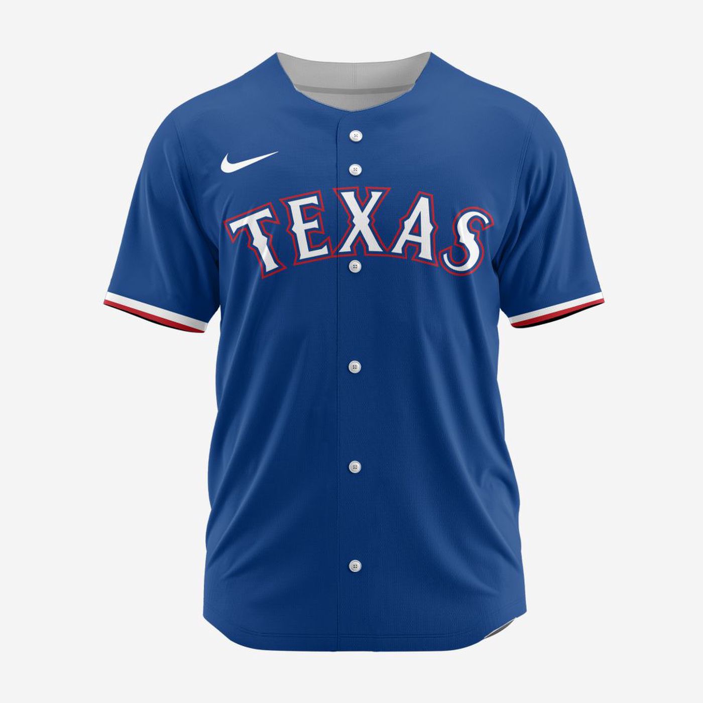MLB Texas Rangers Personalized Alternate 02 Baseball Jersey - Bafud baseball jersey product view 2