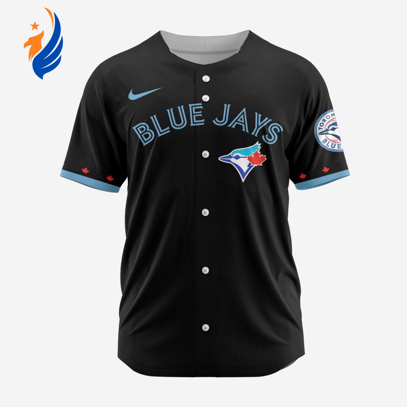 MLB Toronto Blue Jays Personalized Alternate Design Concept Baseball Jersey 2403 - Bafud baseball jersey product view 1