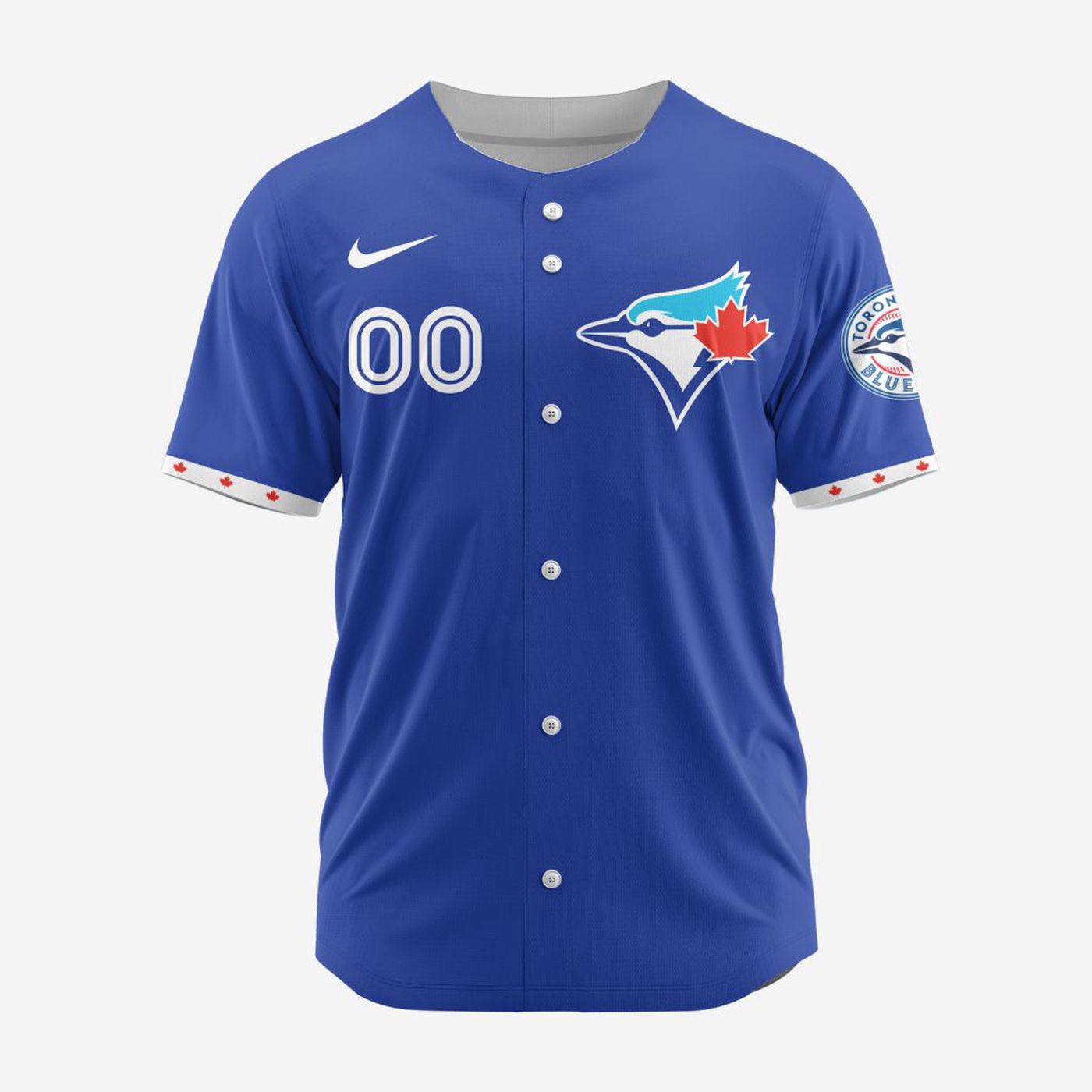 MLB Toronto Blue Jays Personalized Alternate Design Concept Baseball Jersey 2404 - Bafud baseball jersey product view 2