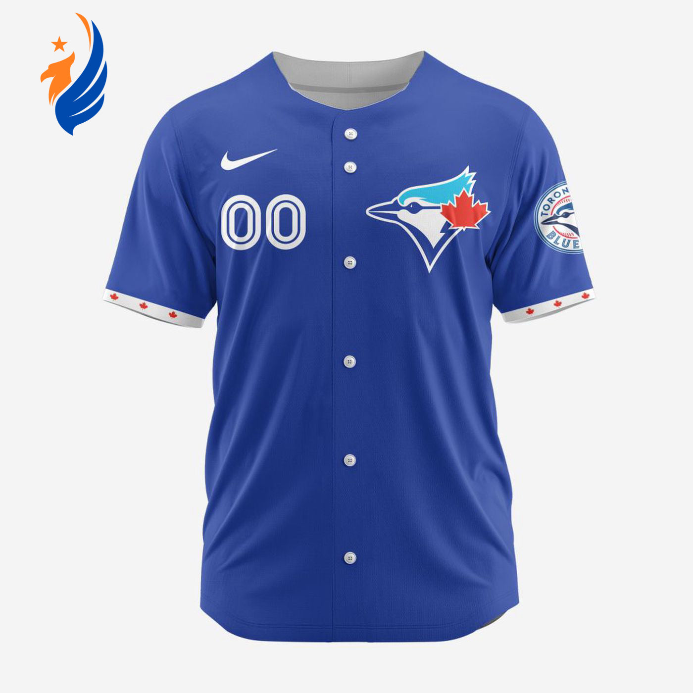 MLB Toronto Blue Jays Personalized Alternate Design Concept Baseball Jersey 2404 - Bafud baseball jersey product view 1