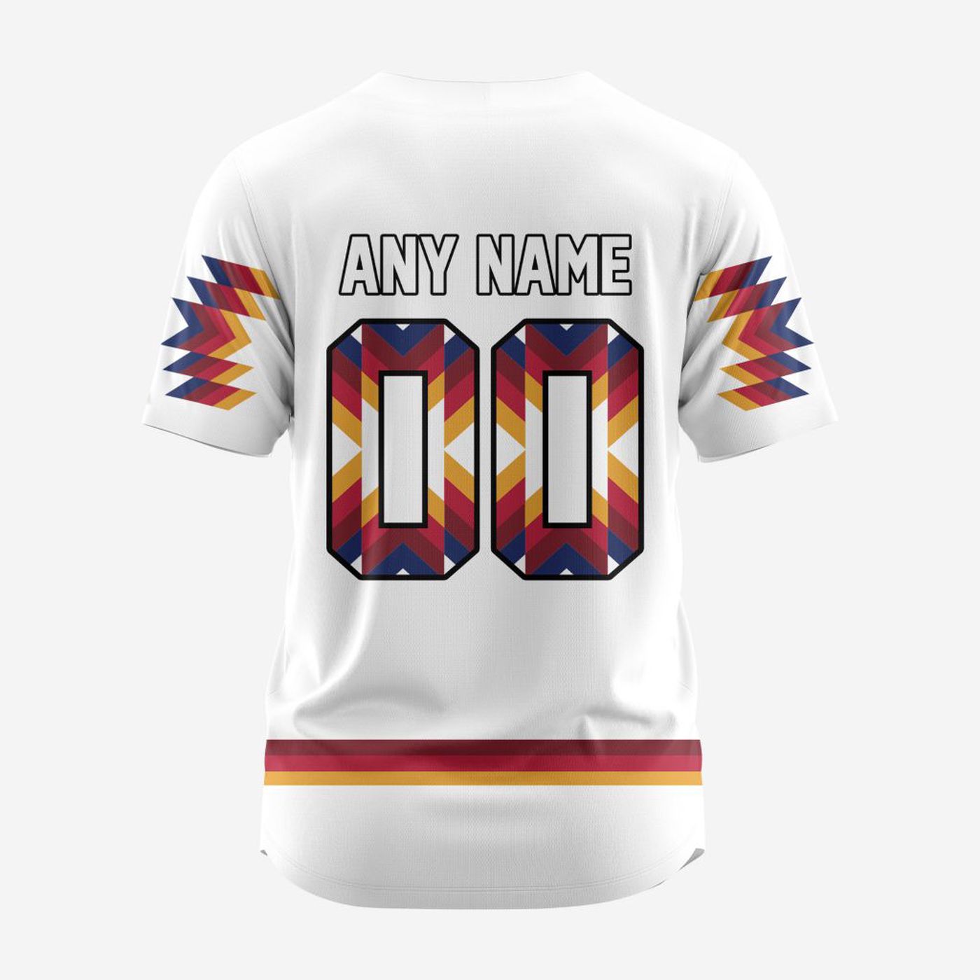 MLB Washington Nationals Special Native Design Baseball Jersey Gift for Men Women - Bafud baseball jersey product view 2