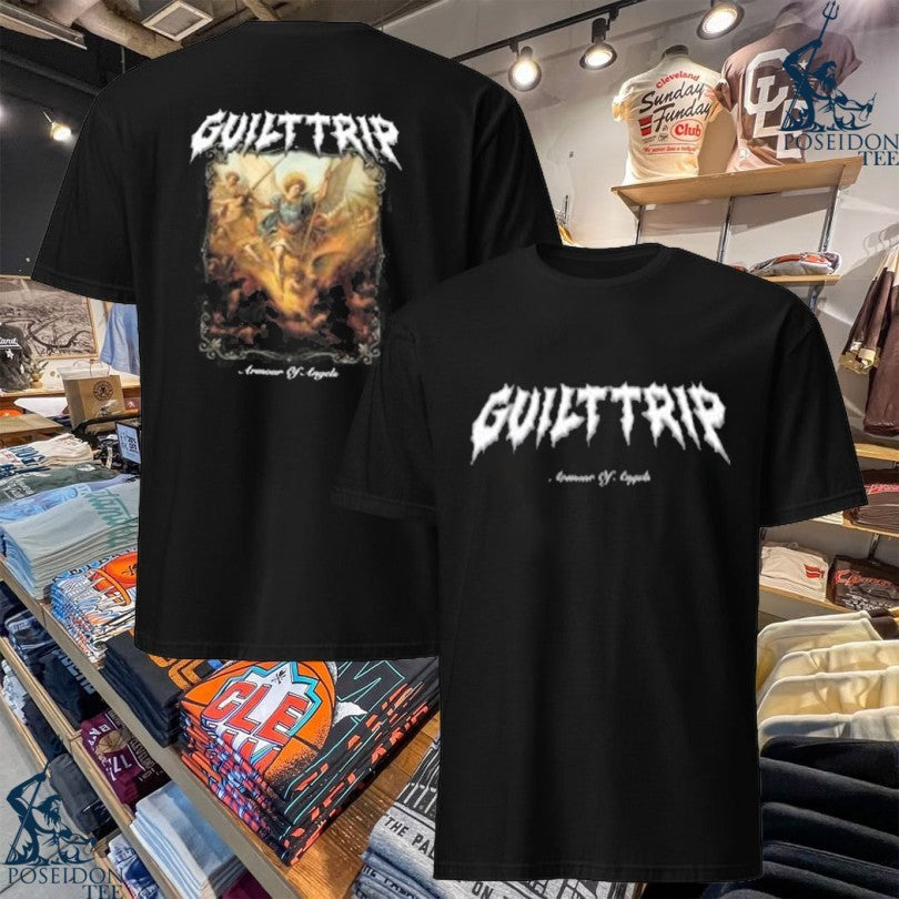 Mlvltd Guilt Trip Armour Of Angels T-shirt Unisex T-shirt, Sweatshirt, Hoodie, Long Sleeve Tee - T-Shirt, Sweatshirt, Hoodie