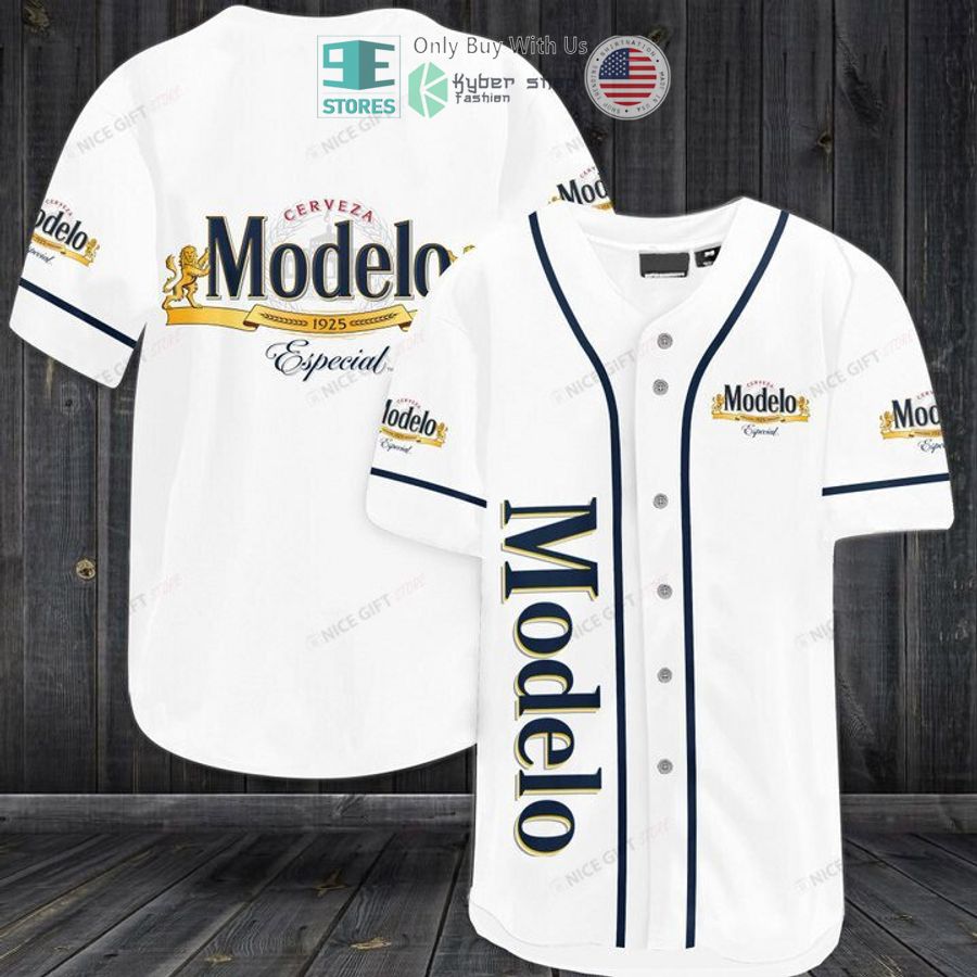 BEST Modelo logo Baseball Jersey baseball jersey product view 1