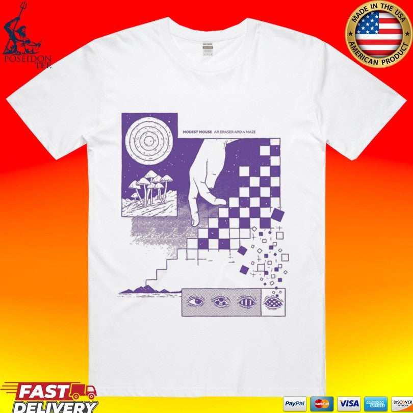 Modest Mouse An Eraser And A Maze Album T-shirt Unisex T-shirt, Sweatshirt, Hoodie, Long Sleeve Tee - T-Shirt, Sweatshirt, Hoodie