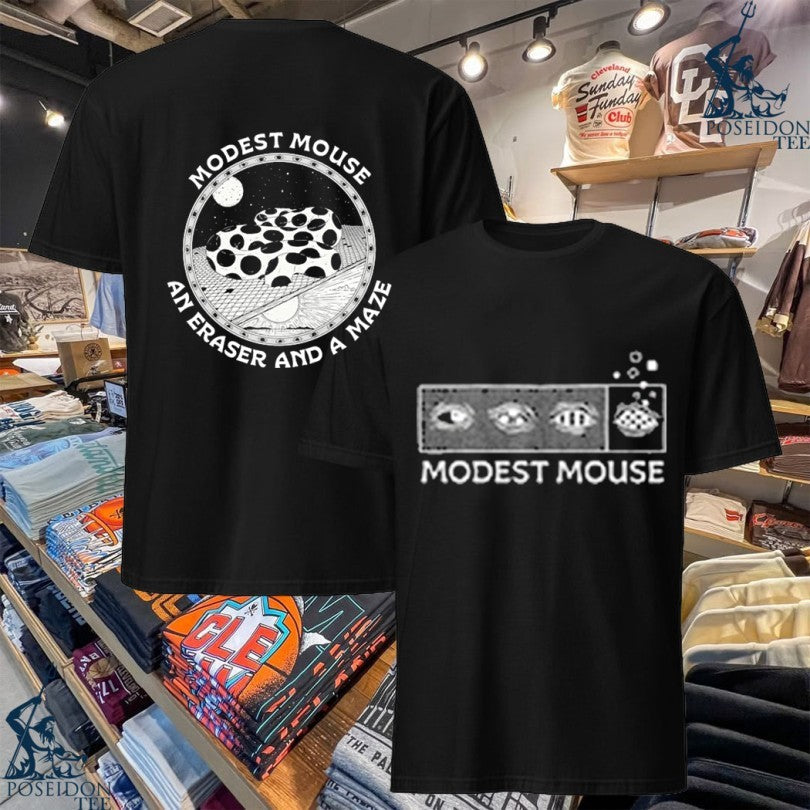 Modest Mouse An Eraser And A Maze T-shirt Unisex T-shirt, Sweatshirt, Hoodie, Long Sleeve Tee - T-Shirt, Sweatshirt, Hoodie