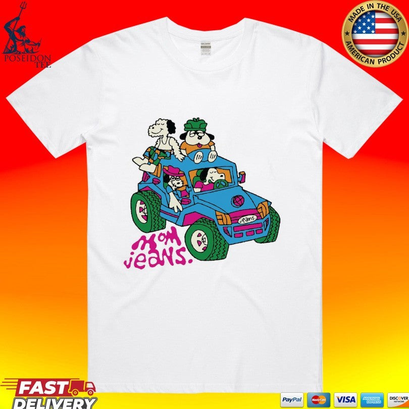 Momjeans Gorillaz Mock T-shirt Unisex T-shirt, Sweatshirt, Hoodie, Long Sleeve Tee - T-Shirt, Sweatshirt, Hoodie