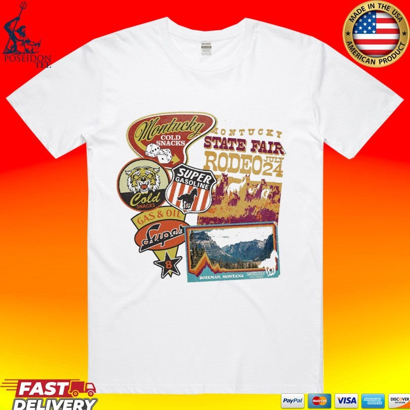 Montucky Cold Snacks Gas Station Signs T-shirt Unisex T-shirt, Sweatshirt, Hoodie, Long Sleeve Tee - T-Shirt, Sweatshirt, Hoodie