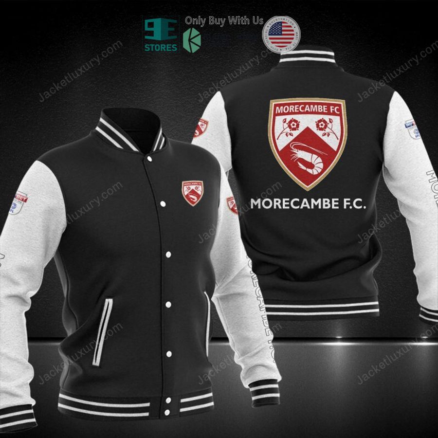 BEST Morecambe F.C Baseball Jacket baseball jersey product view 1