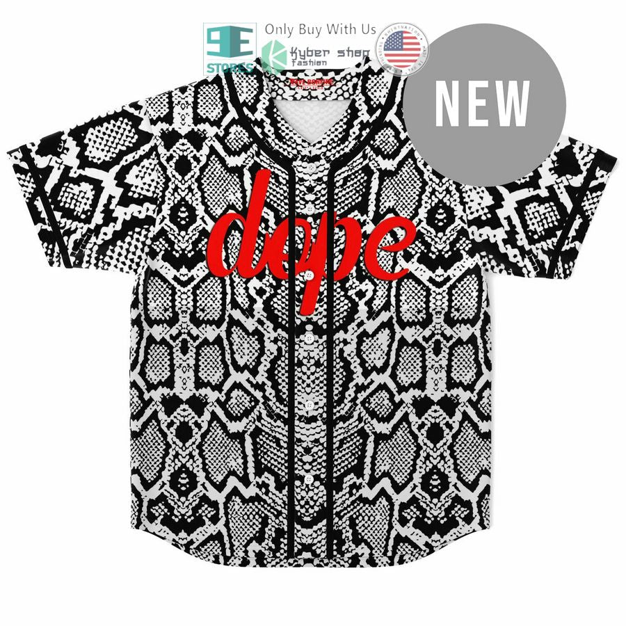 BEST Most Dope Baseball Jersey baseball jersey product view 1