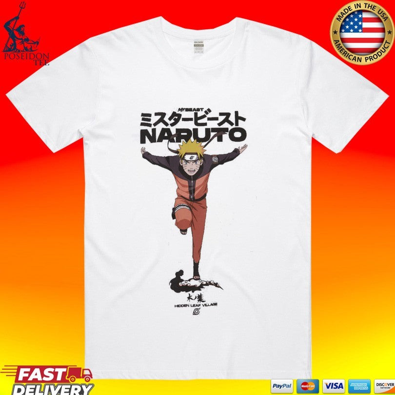 MrBeast x Natuto Kogeki T-shirt Unisex T-shirt, Sweatshirt, Hoodie, Long Sleeve Tee - T-Shirt, Sweatshirt, Hoodie