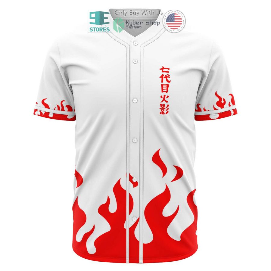 BEST Namikaze Minato Fourth Hokage costume Baseball Jersey baseball jersey product view 1