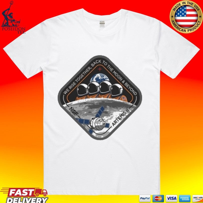 Nasa Space Flight Artemis Ii Mission T-shirt Unisex T-shirt, Sweatshirt, Hoodie, Long Sleeve Tee - T-Shirt, Sweatshirt, Hoodie