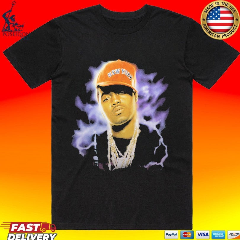 Nasir Jones Nas New York Photo T-shirt Unisex T-shirt, Sweatshirt, Hoodie, Long Sleeve Tee - T-Shirt, Sweatshirt, Hoodie