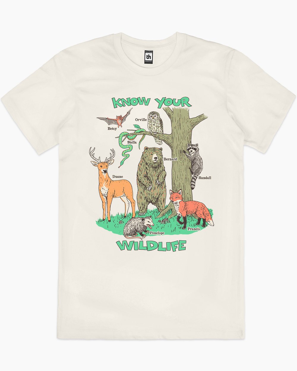 Know Your Wildlife T-Shirt Unisex T-shirt, Sweatshirt, Hoodie, Long Sleeve Tee - T-Shirt, Sweatshirt, Hoodie