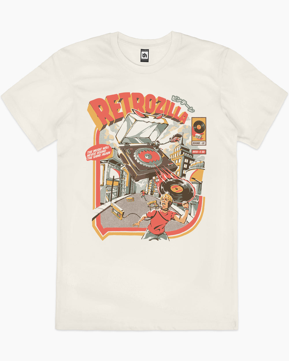 Retro Soundzilla T-Shirt Unisex T-shirt, Sweatshirt, Hoodie, Long Sleeve Tee - T-Shirt, Sweatshirt, Hoodie