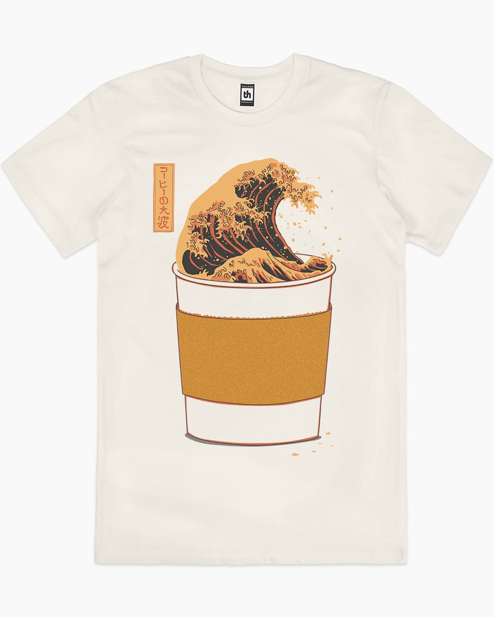 The Great Wave of Caffeine T-Shirt Unisex T-shirt, Sweatshirt, Hoodie, Long Sleeve Tee - T-Shirt, Sweatshirt, Hoodie