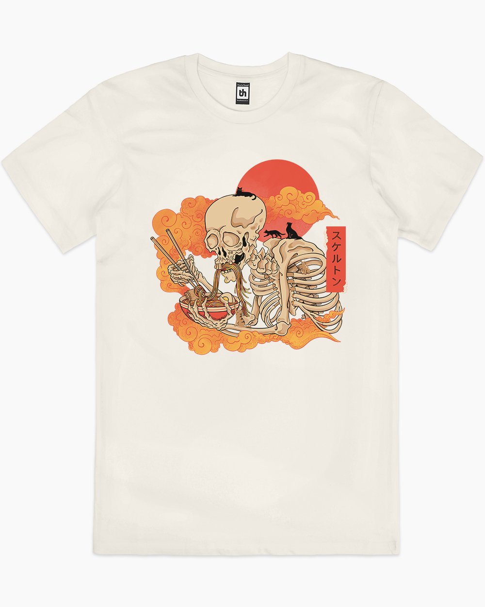 Yokai Ramen and Cats T-Shirt Unisex T-shirt, Sweatshirt, Hoodie, Long Sleeve Tee - T-Shirt, Sweatshirt, Hoodie