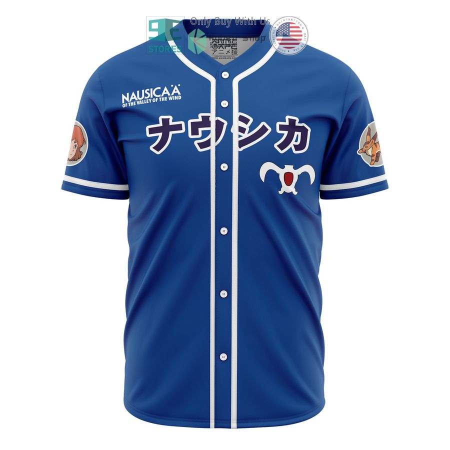 BEST Nausicaa of the Valley of the Wind Studio Ghibli Baseball Jersey baseball jersey product view 1