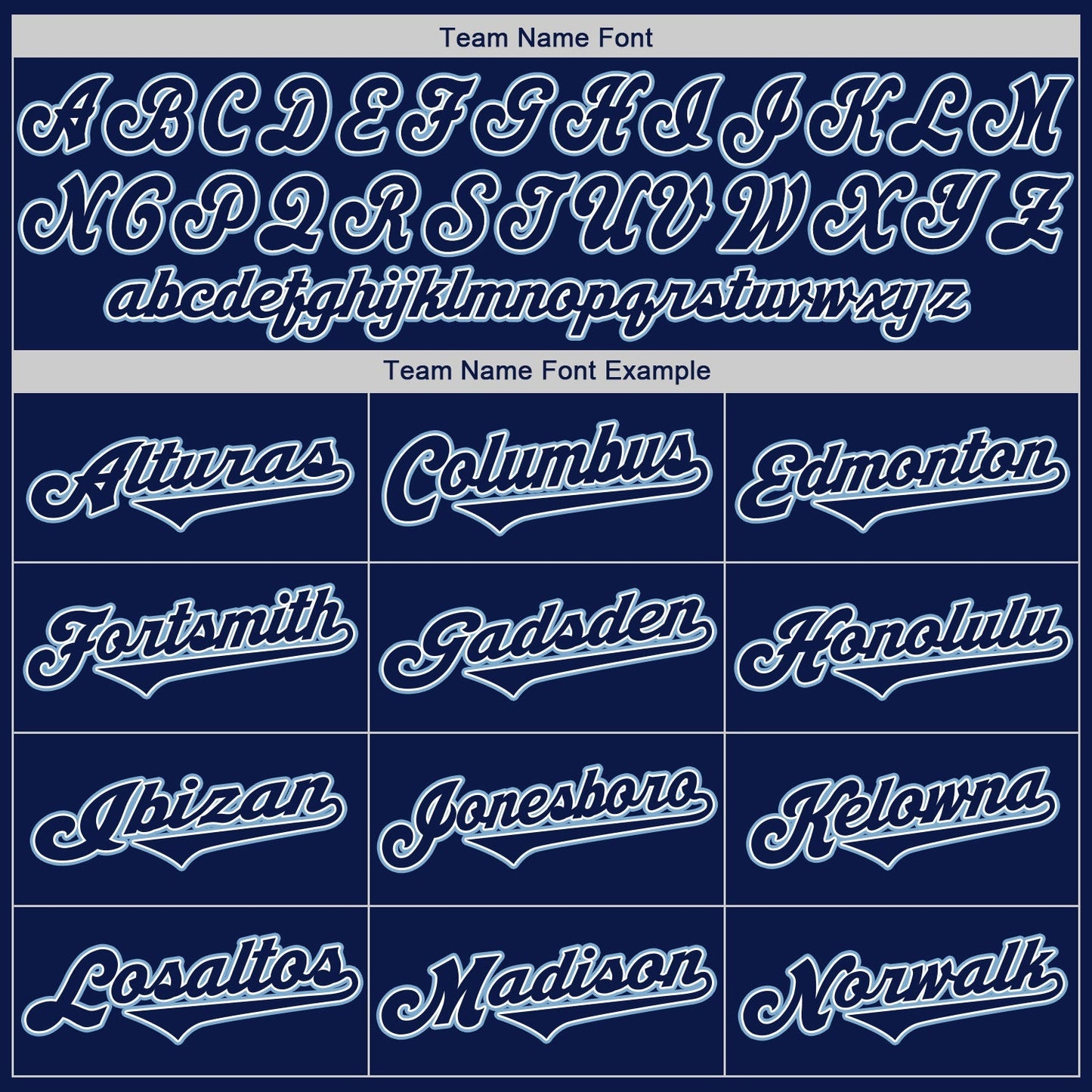 Custom Navy Navy-Powder Blue Authentic Baseball Jersey baseball jersey product view 5