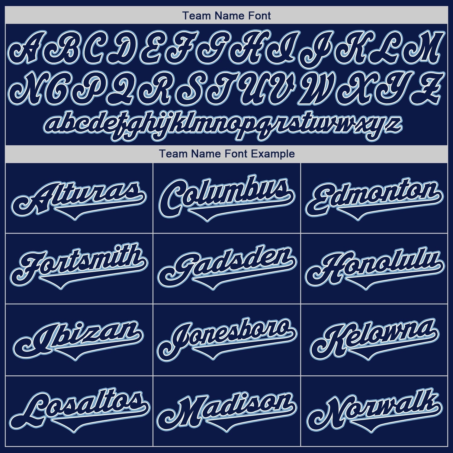 Custom Navy Navy-Powder Blue Authentic Baseball Jersey baseball jersey product view 5