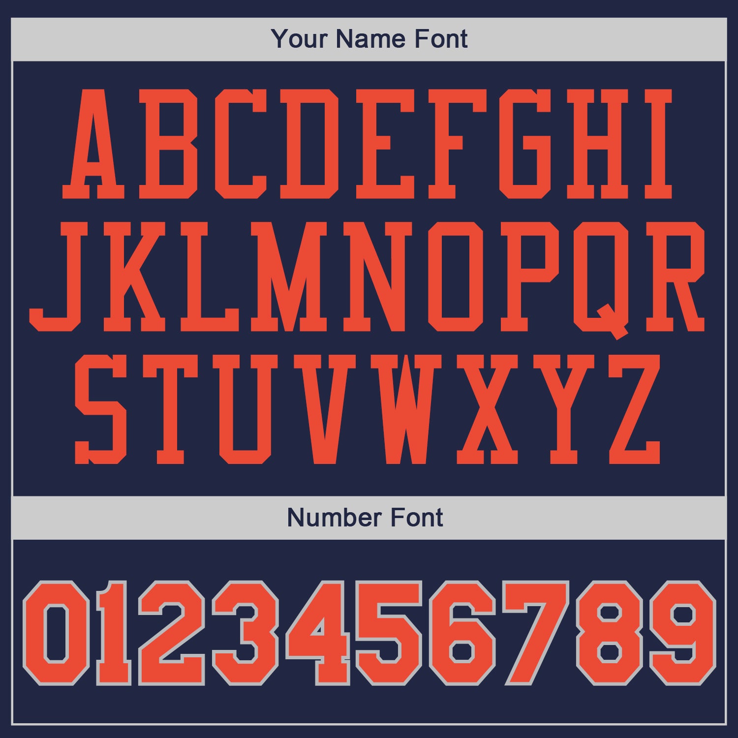 Custom Navy Orange-Gray Authentic Throwback Rib-Knit Baseball Jersey Shirt baseball jersey product view 5
