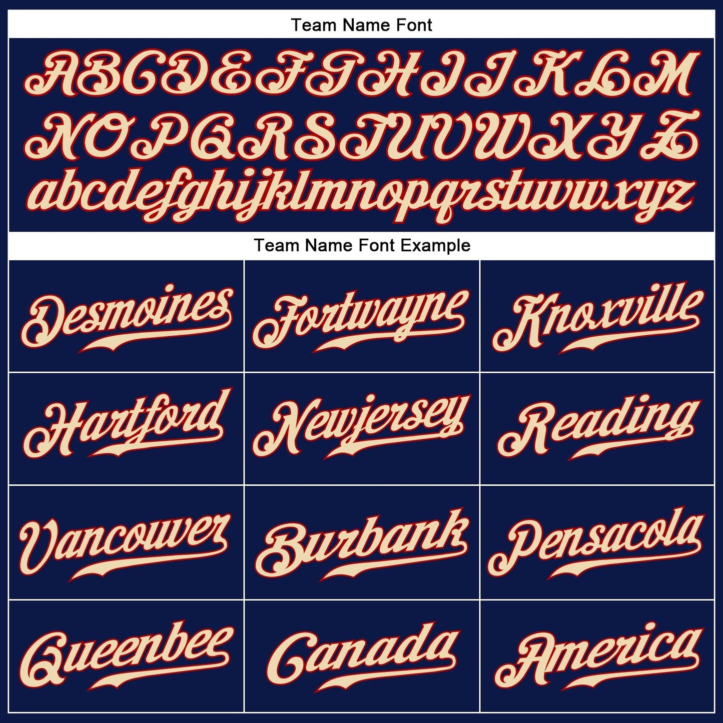 Custom Navy City Cream-Red Authentic Baseball Jersey baseball jersey product view 5