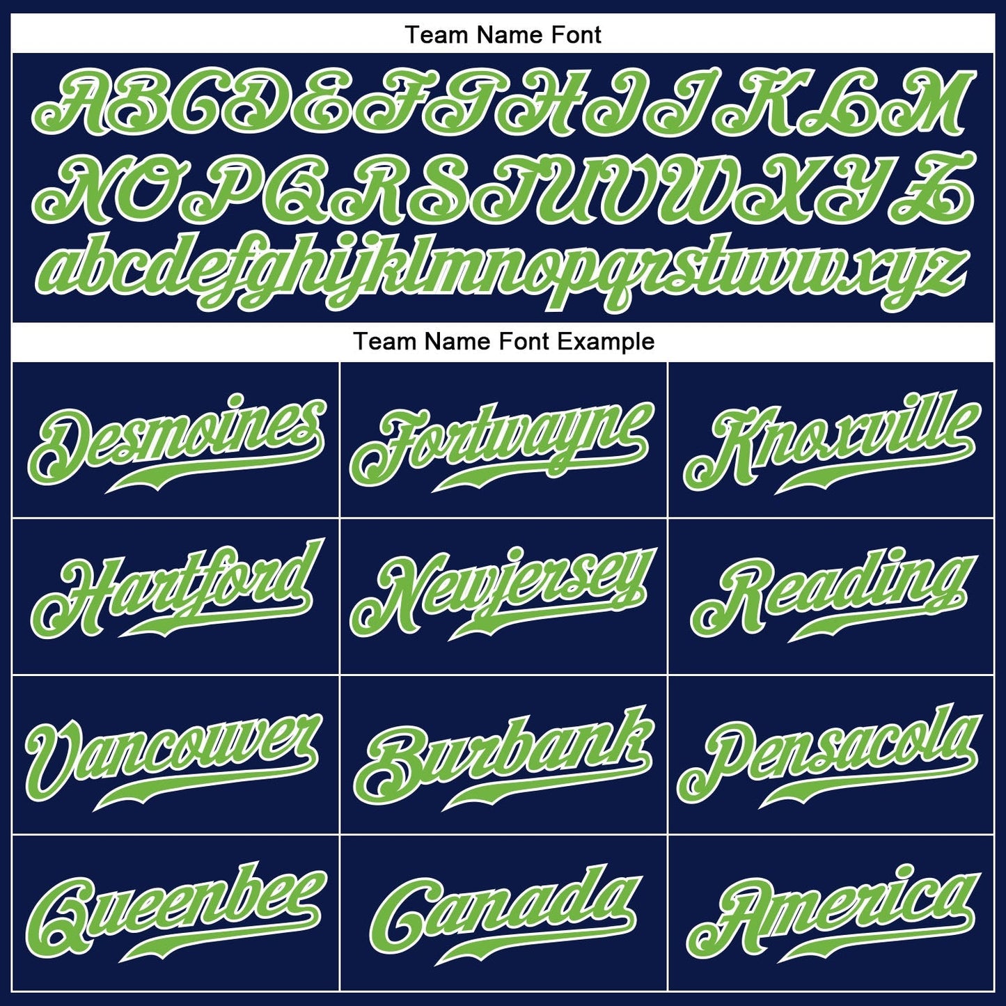 Custom Navy White Pinstripe Neon Green-White Authentic Baseball Jersey baseball jersey product view 4