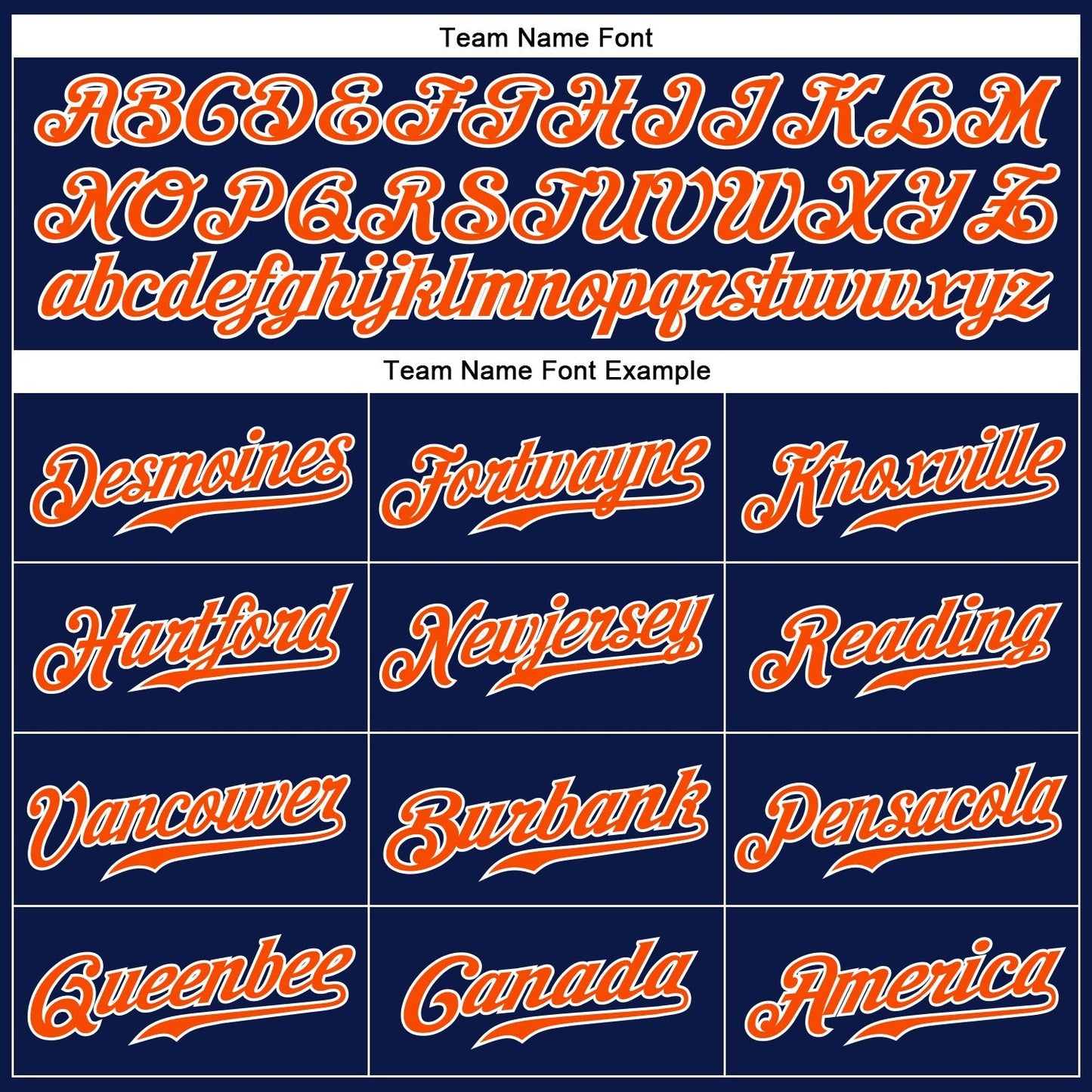 Custom Navy White Pinstripe Orange-White Authentic Baseball Jersey baseball jersey product view 4