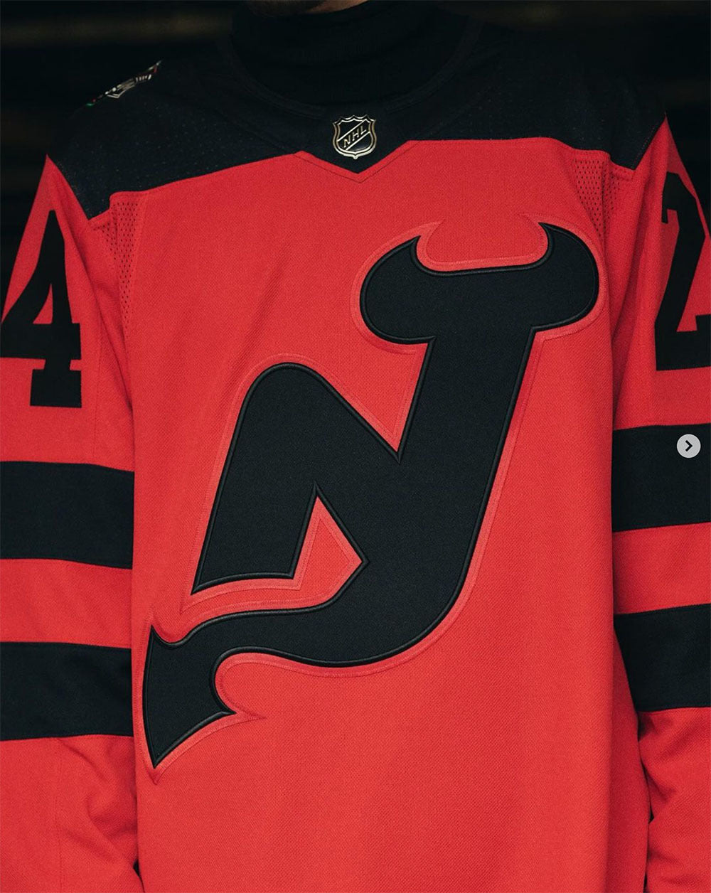 new-jersey-devils-2024-stadium-series-jersey Hockey Jersey hockey jersey product view 1