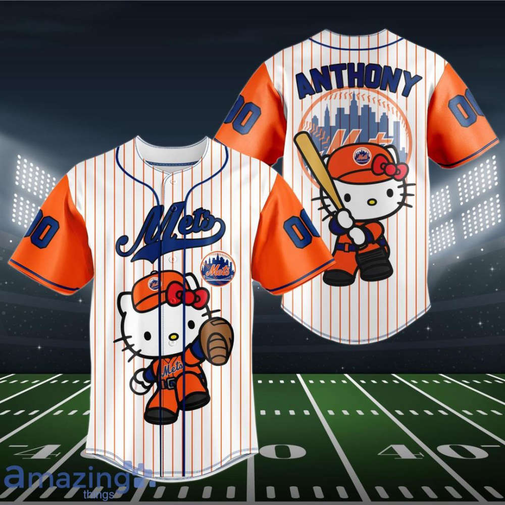 New York Mets Baseball Jersey For Fans Gift for Men Dad - lylyprint.com baseball jersey product view 2