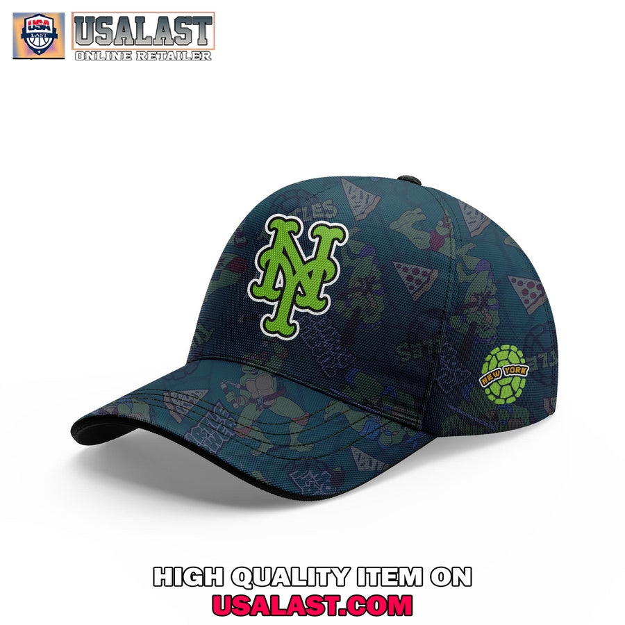 New York Mets x Ninja Turtles Personalized Baseball Jersey baseball jersey product view 2