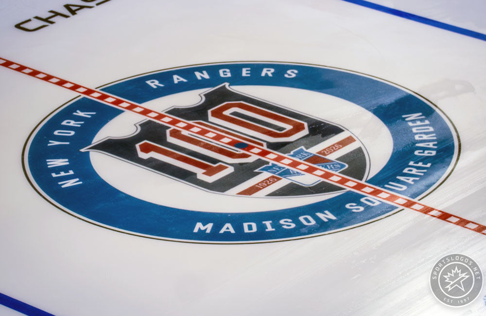 new-york-rangers-100th-anniversary-logo-centre-ice-2025-26-sportslogosnet Hockey Jersey hockey jersey product view 1