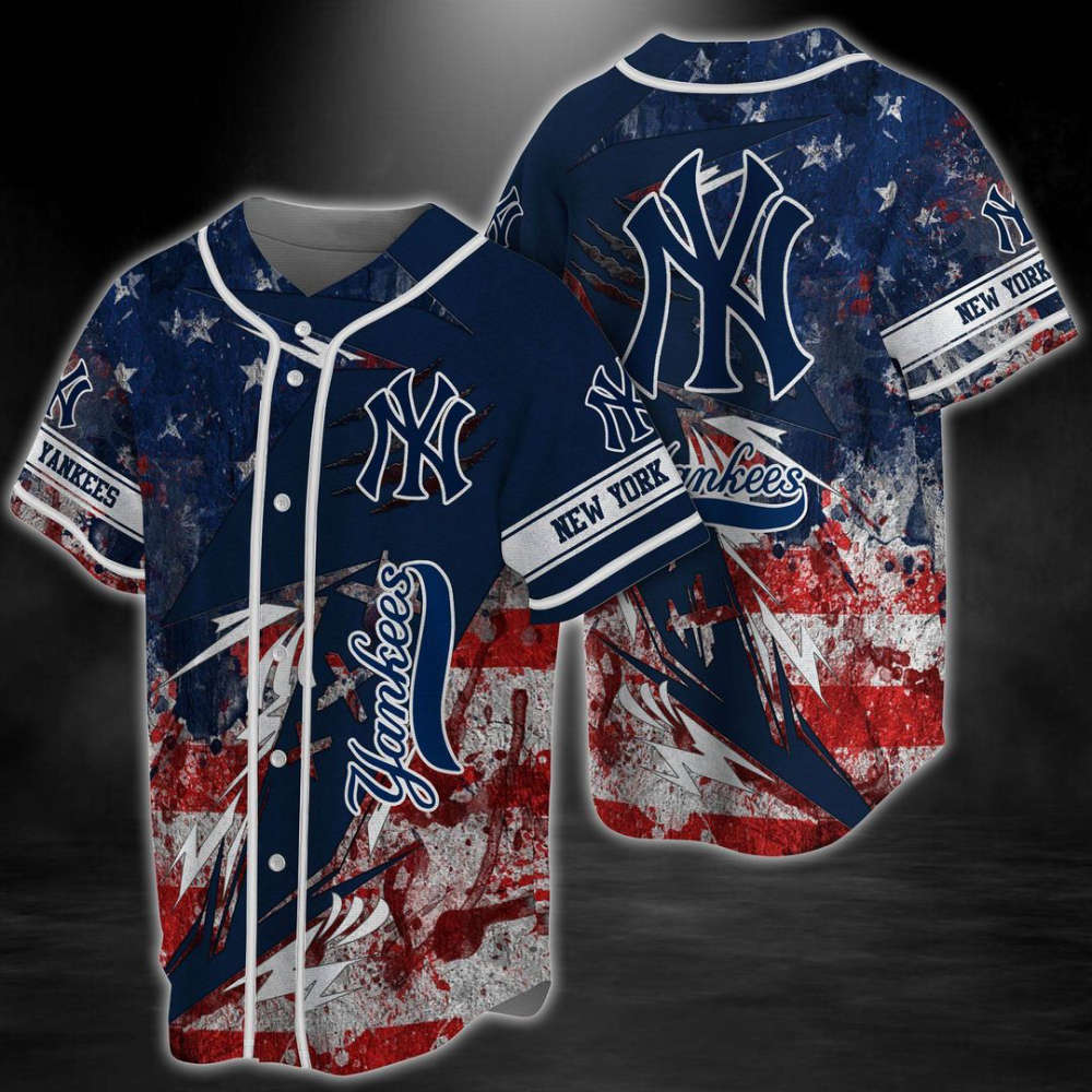 Official New York Yankees Baseball Jersey Gifts - Perfect for Fans - lylyprint.com baseball jersey product view 2