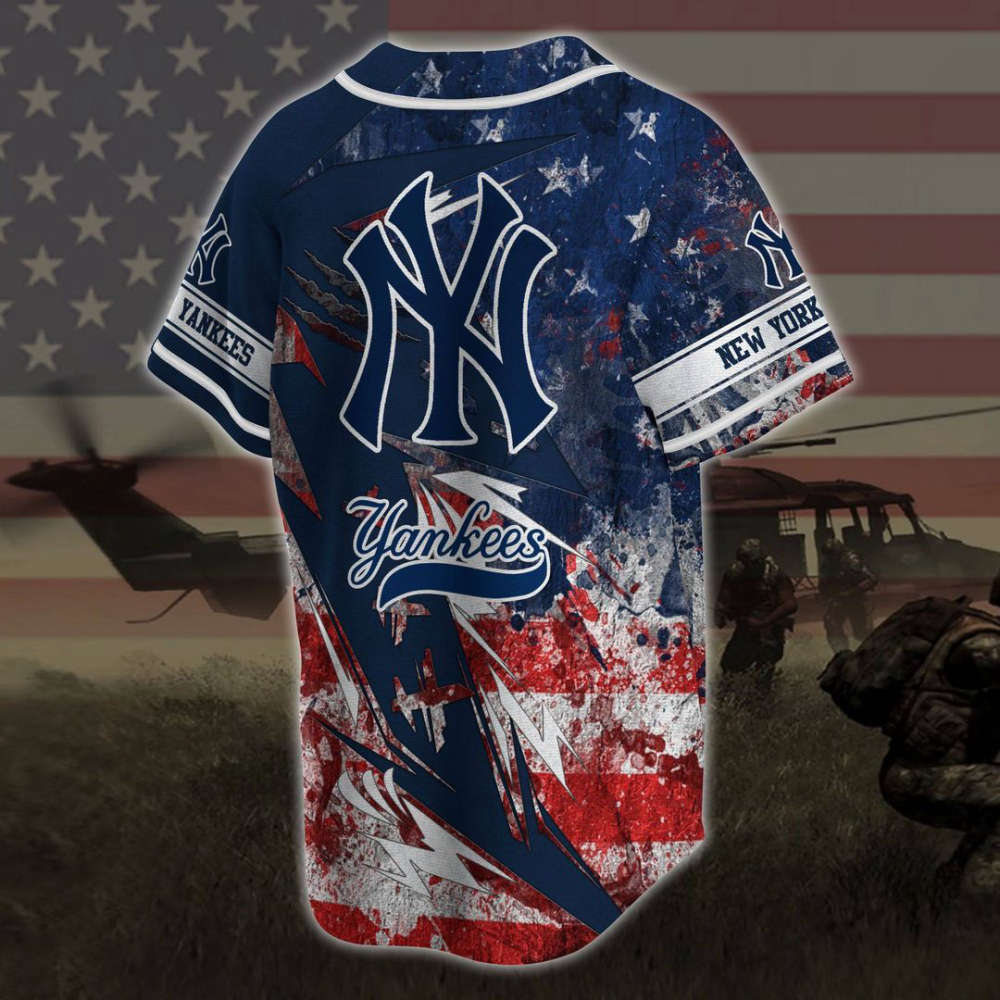 Official New York Yankees Baseball Jersey Gifts - Perfect for Fans - lylyprint.com baseball jersey product view 3