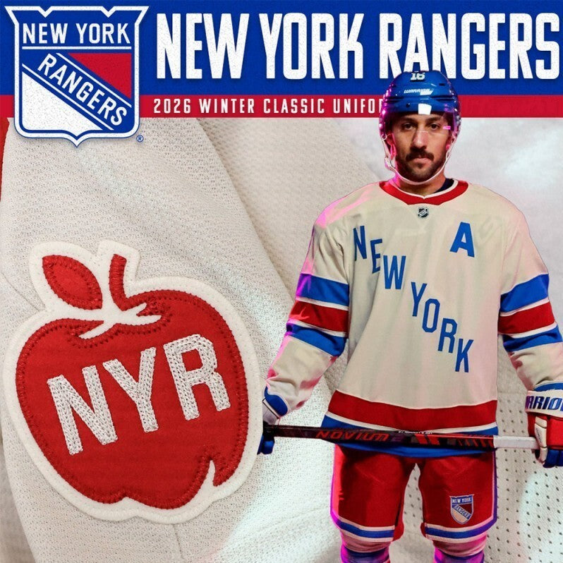 new york rangers 2026 winter classic Hockey Jersey hockey jersey product view 1