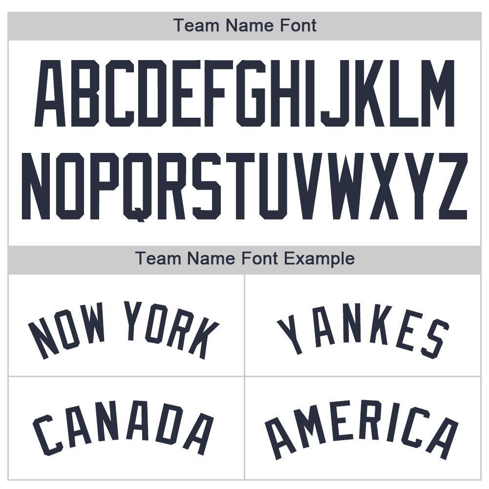 Custom White Navy Pinstripe Navy Baseball Jersey baseball jersey product view 5