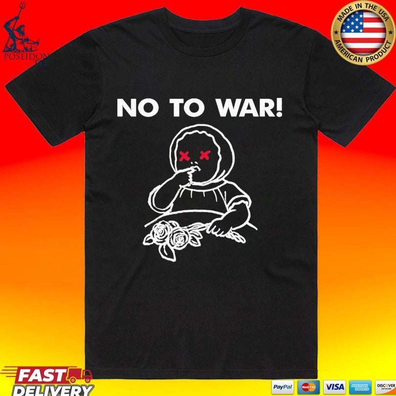 No To War Jon King T-shirt Unisex T-shirt, Sweatshirt, Hoodie, Long Sleeve Tee - T-Shirt, Sweatshirt, Hoodie