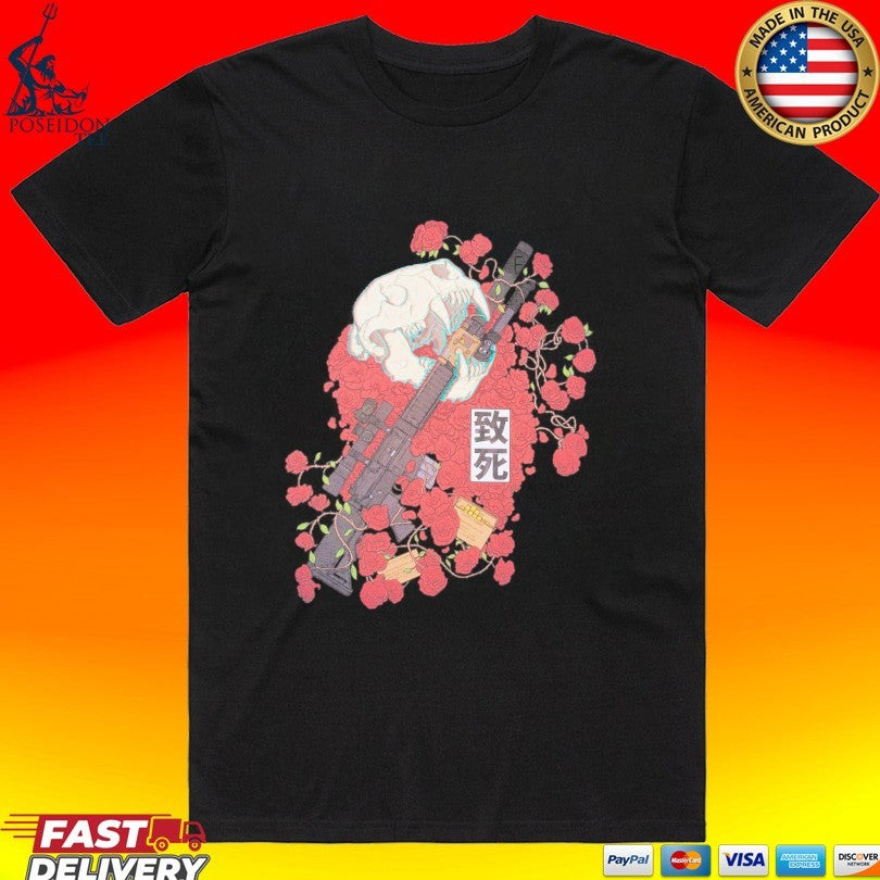 NSW Recce Rifle Ashen Lilly Rose T-shirt Unisex T-shirt, Sweatshirt, Hoodie, Long Sleeve Tee - T-Shirt, Sweatshirt, Hoodie