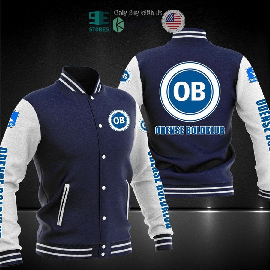 BEST Odense Boldklub Baseball Jacket baseball jersey product view 1