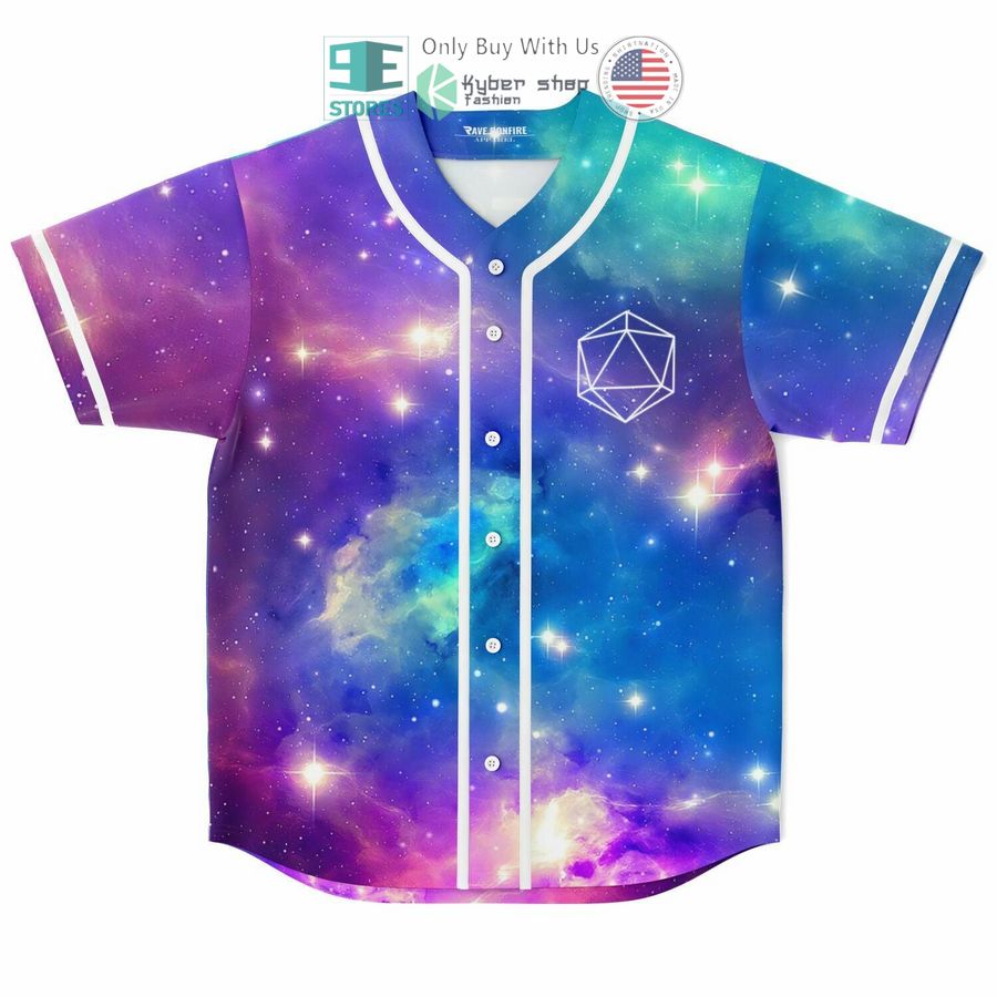 BEST Odesza logo pastel galaxy Baseball Jersey baseball jersey product view 1