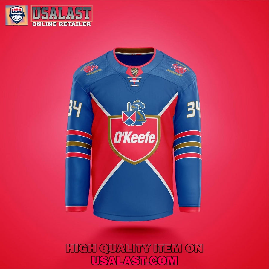 OKeefe Canada Beer Custom Hockey Jersey hockey jersey product view 1